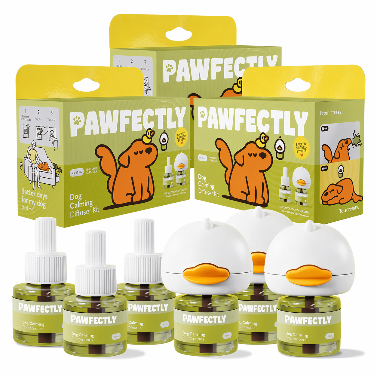 Pawfectlycare Calming Diffuser Kit