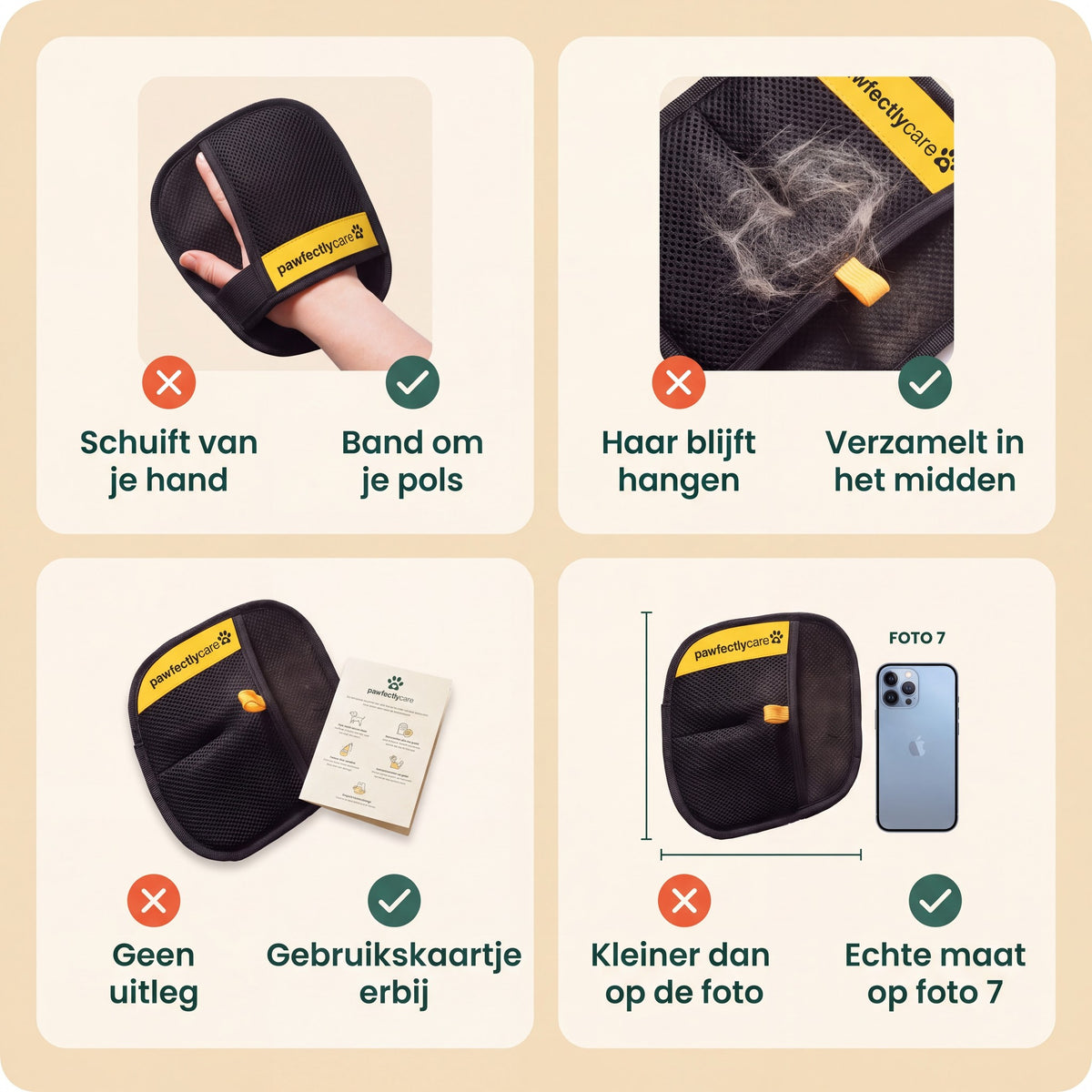 Vier veelgehoorde klachten over haarhandschoenen en hoe deze handschoen ze oplost