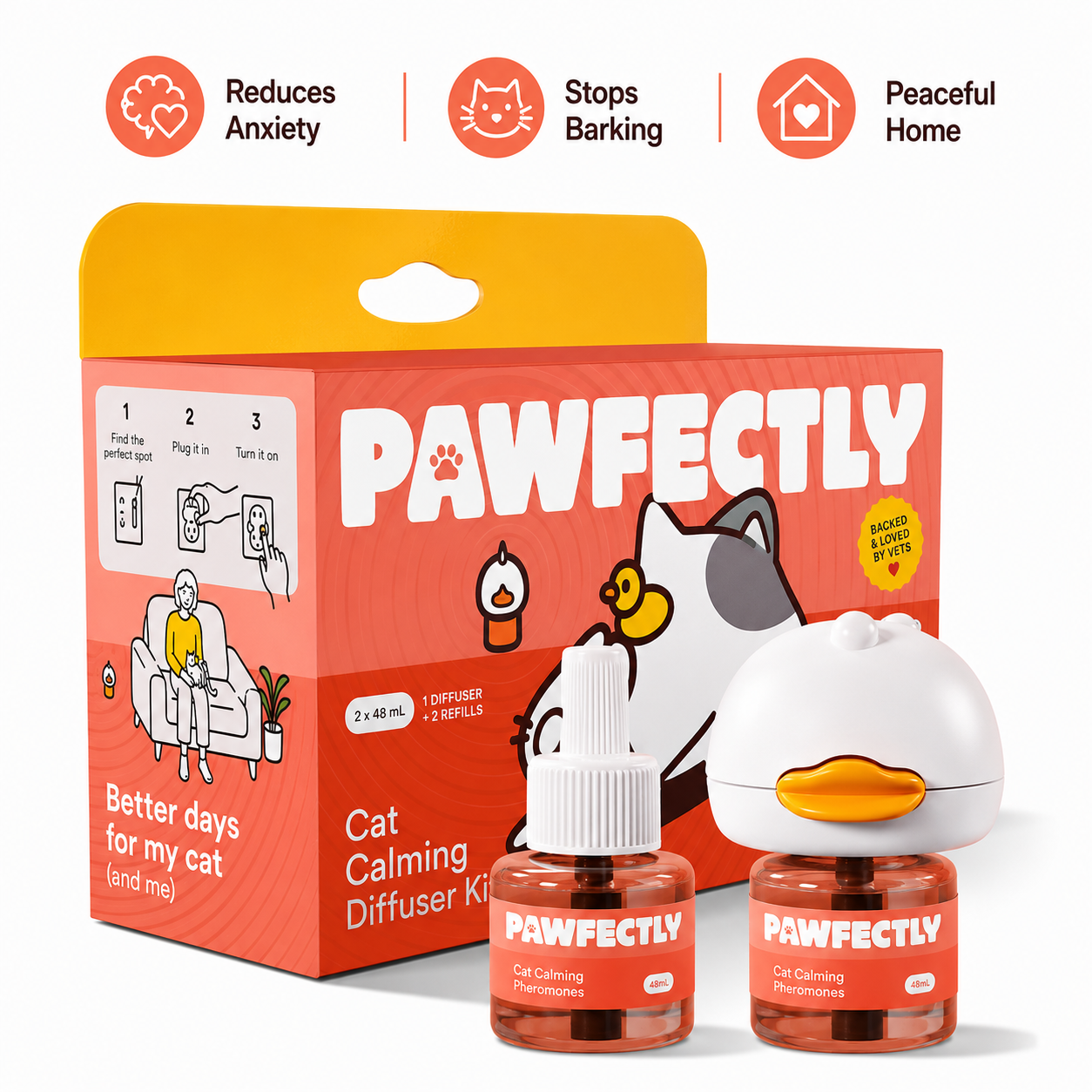 Pawfectly care Calming Diffuser Kit